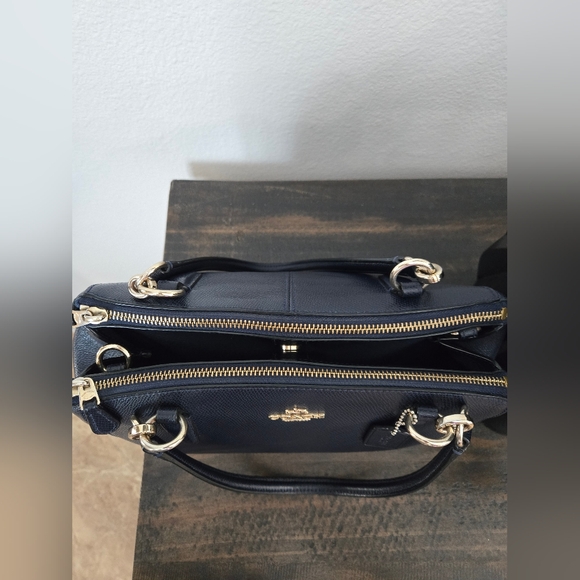 Coach Blue Christie Carry All Shoulder Bag - Picture 5 of 16